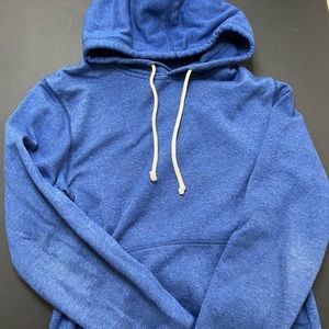 Blue hoodie